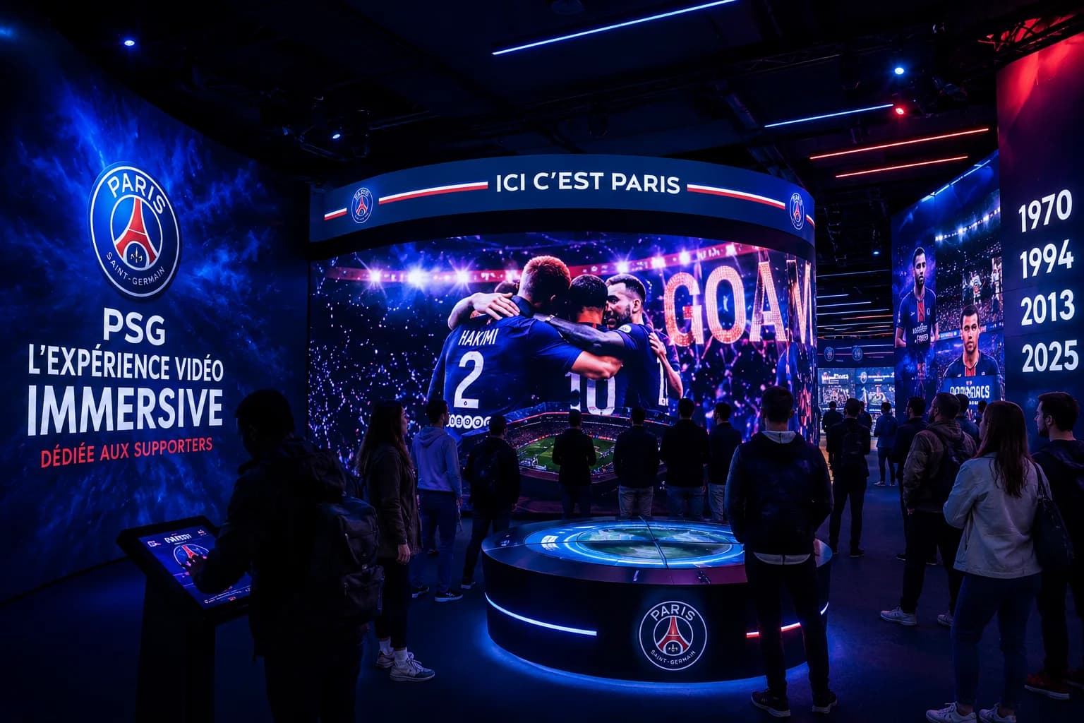 PSG : L'EXPÉRIENCE VIDÉO IMMERSIVE DÉDIÉE AUX SUPPORTERS